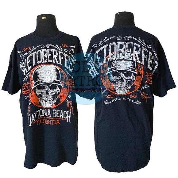 2018 Biketoberfest Double-sided Tee (40) - Picture 1 of 7